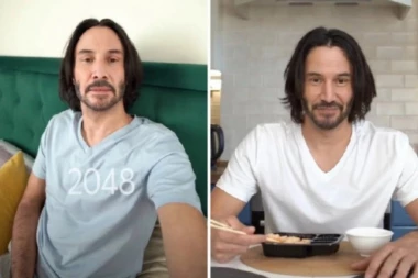 "KAKO OVO NIJE KIJANU RIVS, NIJE MI JASNO": Ceo svet je poludeo za ovim MUŠKARCEM, ali niko ne zna da li je u pitanju zaista popularni GLUMAC? (VIDEO)