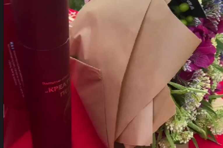 Sanja Marinković na dodeli diploma