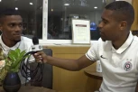 Srpski jezik mu je i dalje veliki problem: Novi fudbaler Partizana se pohvalio naučenim, pa izazvao salve osmeha! (VIDEO)