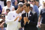 Oči u oči: Nakon dugo vremena ponovo na istom mestu - evo kako je izgledao susreta Đokovića i Federera! (FOTO)
