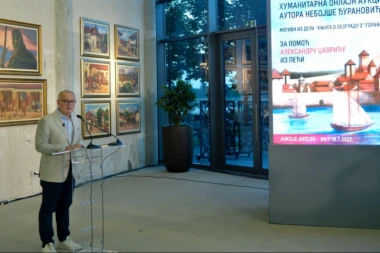 Sve pare idu na račun teško bolesnog dečaka Aleksandra Džavrića! Otvorena humanitarna aukcija slika iz "Knjige o Beogradu 2" Gorana Vesića! (VIDEO/FOTO)