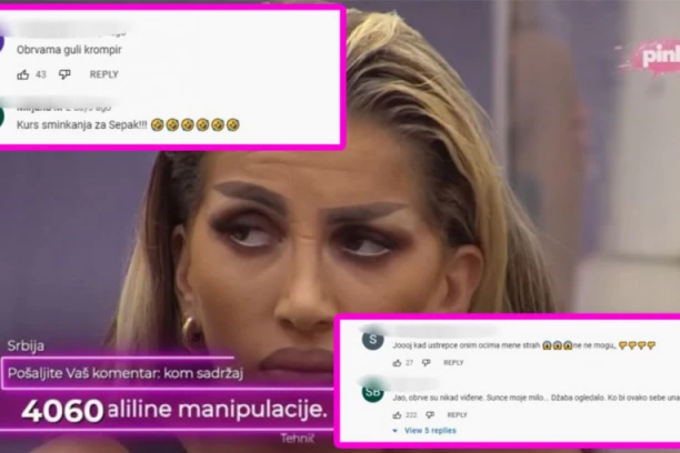 Dalila ZAPALILA Internet: Našminkana kao iz filma STRAVE i UŽASA! (FOTO)