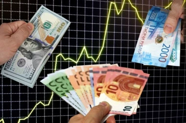 HAOS NA TRŽIŠTU NOVCA: Evro se oporavio, dolar neznatno skliznuo, funta posrće