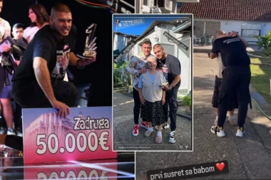 Dejan Dragojević STIGAO u Veternik: Suze same teku, a nju je PRVU izgrlio! (FOTO)