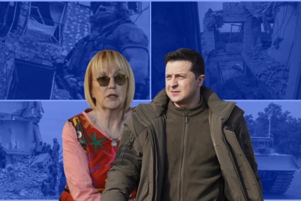SEVA VATRA, RAFALNA PALJBA VEDRANE RUDAN: Zelenski je američka ovca, Džonson je retardirani štakor! A TEK ŠTA JE REKLA ZA PUTINA!