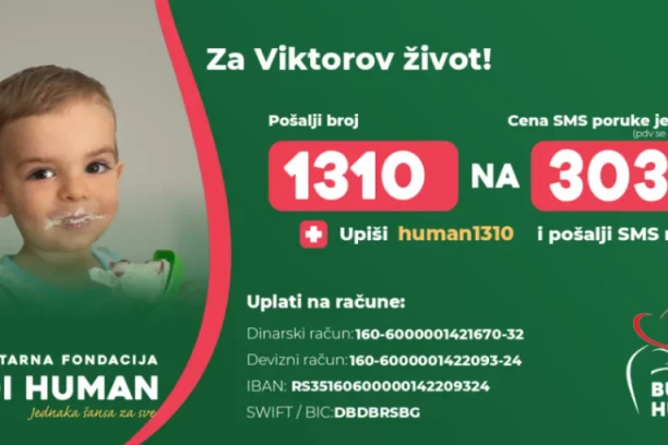 VIKTOR (2) ŽELI DA ŽIVI! Hitno potreban novac za lečenje bebe obolele od NEUROBLASTOMA!