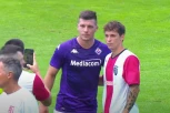 Jović s četiri gola debitovao za Fiorentinu, pa ga protivnički igrači i trener jurili za slikanje posle meča! (VIDEO, FOTO)