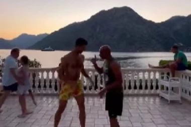 Šta to radi Novak u Kotoru? Đoković u novoj ulozi! (VIDEO)