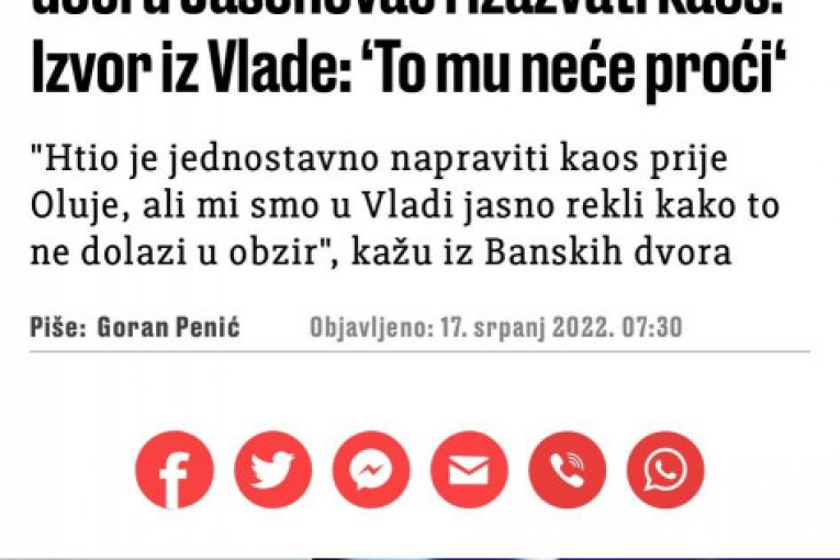 Naslovi na portalima hrvatskih medija