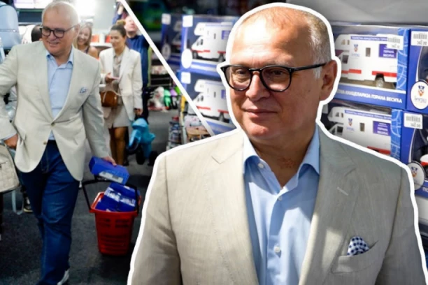 VESIĆEVA IGRAČKA TRAŽENIJA I OD BRENE! Deca poludela za pokretnom kancelarijom!