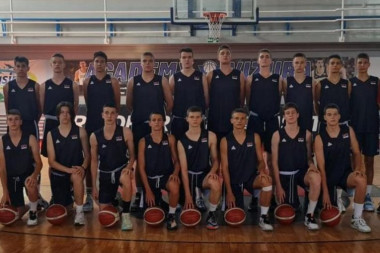 Beogradske pripreme: Mladi srpski košarkaši spremaju se za EJOF u Slovačkoj!