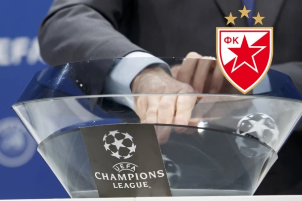 UEFA NAMESTILA KUGLICE ZA ZVEZDIN ŽREB: Crveno-beli među velikanima čekaju grupu u Ligi šampiona