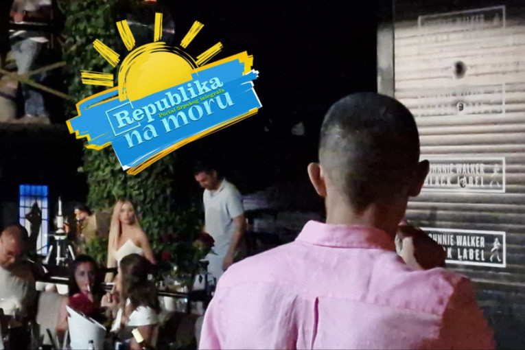 Ivana Nikolić u Budvi sa dečkom