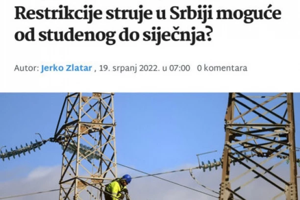 Ustaše udarile na EPS! Tomašević: Nema nikakvih restrikcija struje!