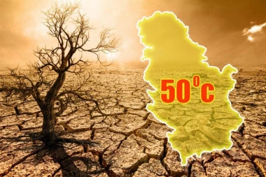 NEBO NAD SRBIJOM MUTNO KAO DUNAV! Jeziva meteorološke pojava iz Afrike stigla su Srbiju - ovog dana temperatura će biti kao da smo u GROTLU PAKLA!