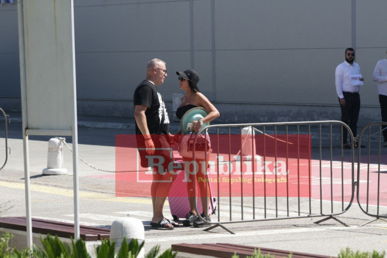 Maja Marinković i Peca Raspopović u Budvi