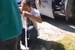 NEZGODA KOD BEOČINA: Autom udario čoveka i ženu na motociklu! (VIDEO, FOTO)