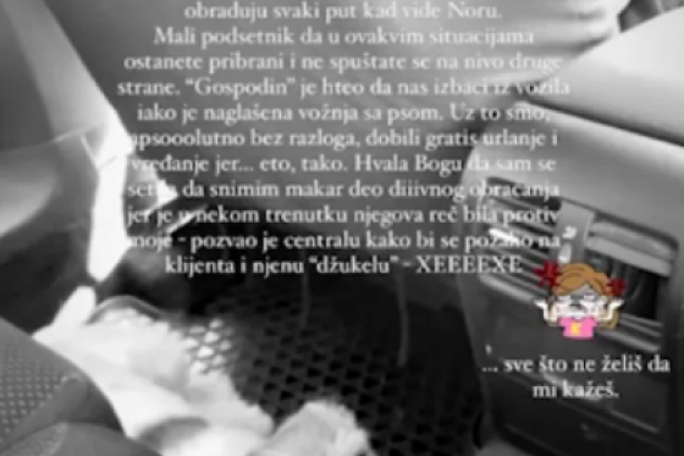 Sara Jo doživela neprijatnost