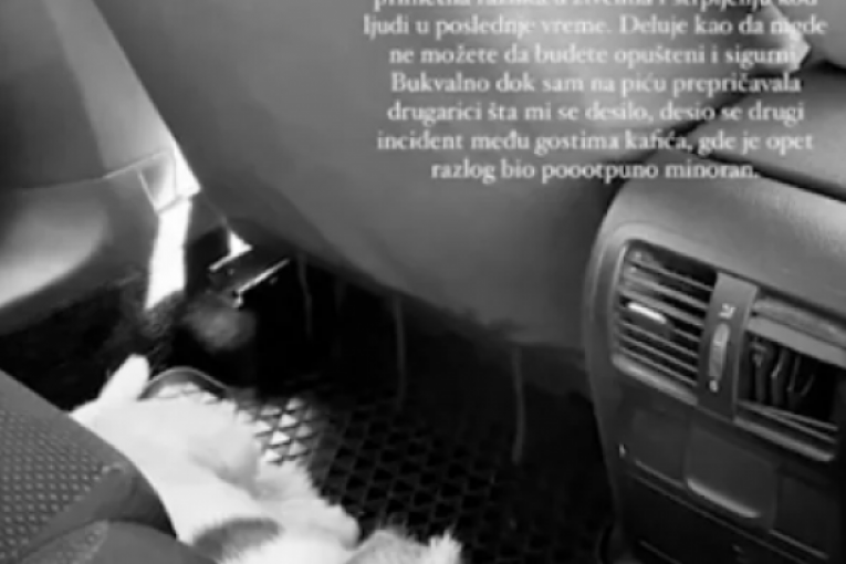 Sara Jo izbačena iz taksija