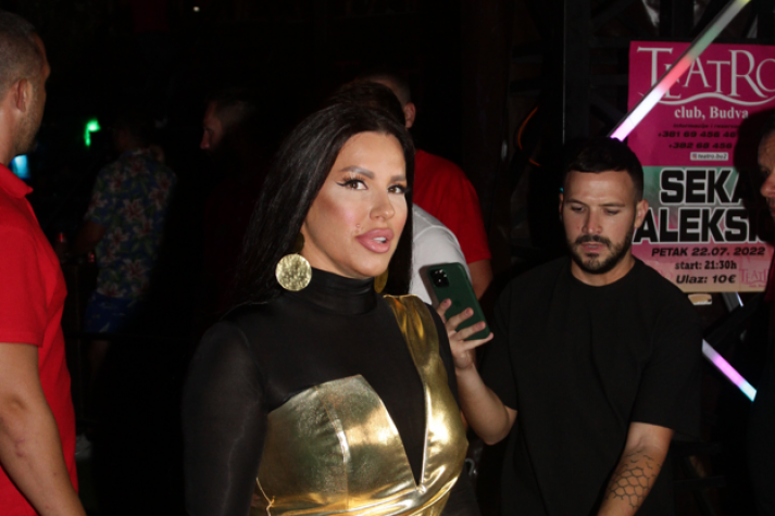 Seka Aleksić nastup