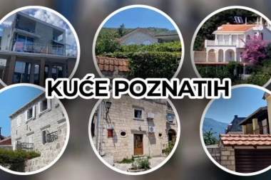 U LUKSUZU ŽIVE, SVI IM SE DIVE: Velelepna zdanja na primorskim lokacijama koja imaju poznate ličnosti privlače pažnju običnih smrtnika (VIDEO)