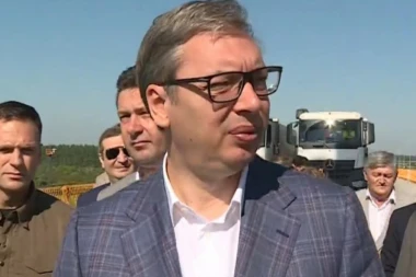 (VIDEO) VUČIĆ NA SPAJANJU MOSTA PREKO SAVE: Put Šabac-Ruma gotov na jesen