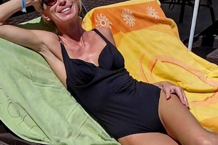 Ljubinka Klarić na plaži