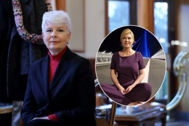 NISAM JA KAO OVA ŠTO SEDI PO MOSTOVIMA! Rat bivše premijerke i predsednice na mrežama: Kosor udarila na Kolindu!