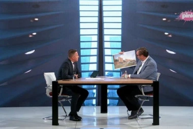 PRELEPO! Vučić pokazao kako će izgledati novi nacionalni stadion! (FOTO)