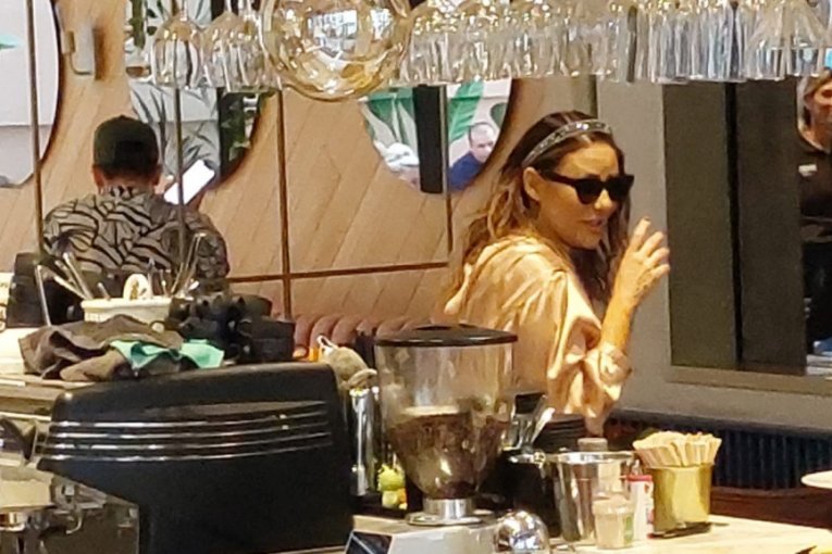 Ana Nikolić na proslavi rođendana ćerke Tare