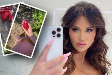 STANIJA MALINARKA: Starleta se skinula, pa otišla da bere maline, a onda joj se desio PEH - povredila nogu! (FOTO)