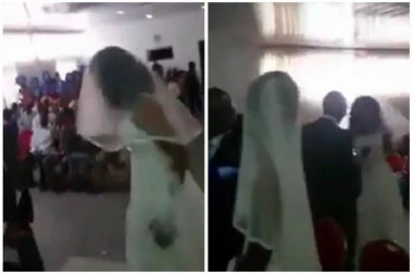 Chaos AT A WEDDING: The groom's lover came wearing a WEDDING DRESS! Try not to laugh (VIDEO)