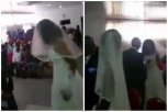 Chaos AT A WEDDING: The groom's lover came wearing a WEDDING DRESS! Try not to laugh (VIDEO)