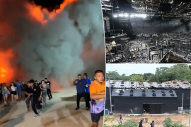 LJUDI ŽIVI GORELI BEŽEĆI IZ NOĆNOG KLUBA: Nezapamćen požar na Tajlandu (FOTO)