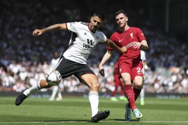 Fulamu malo jedan Mitar: Srbin dao dva gola Liverpulu, ali su Salah i Nunjez strašan tandem! (VIDEO)