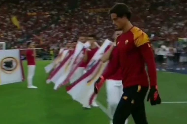 Konstrakta i Dara Bubamara podigle Olimpiko na noge! Rim gori, pogledajte kako su dočekani Svilar i Matić! (VIDEO)