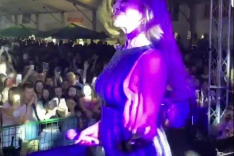 Severina na nastupu u Hrvatskoj