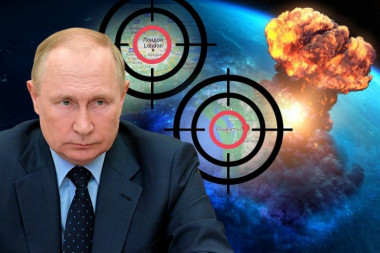 PUTINOV CRNI SCENARIO! Stravično upozorenje iz Britanije: Ako Kremlj pobedi, okreće nuklearno oružje ka Londonu i Vašingtonu! AKO IZGUBI...