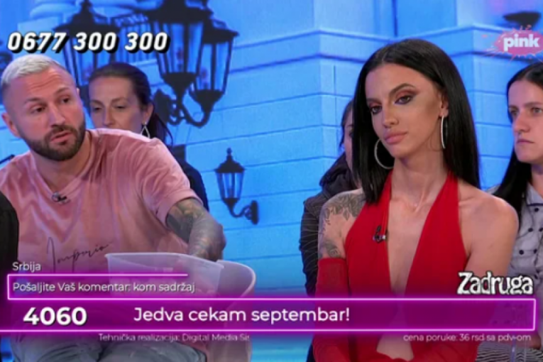 Nenad Aleksić Ša i Monika Jovanovsna polivanje