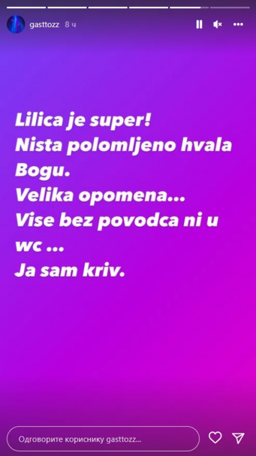 Nenad Marinković Gastoz Instagram