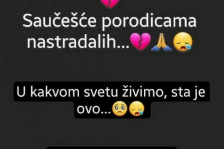 Milica Todorović izjavila saučešće porodicama nastradalih