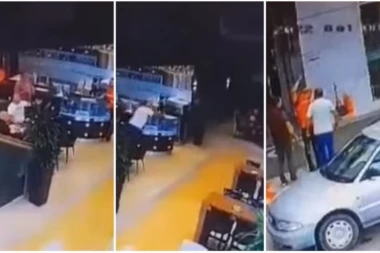 BAHATI TAJKUN SUROVO MALTRETIRA RADNIKA: Gazda "Nešković" pumpi zaposlenog gađao čašom, pa ga terao da skine majicu! (VIDEO)