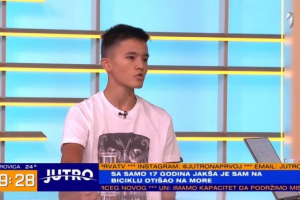 BICIKLOM DO OSTROGA ZA 5 DANA: JAKŠA KOSNIĆ iz Beograda uspeo u nesvakidašnjem podvigu!