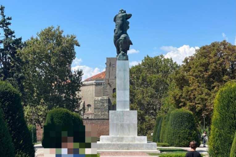 Alesandra Ambrozio na Kalemegdanu