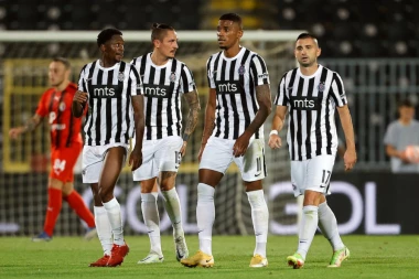 NEVOLJA ZA "PARNI VALJAK": Fudbaleri Partizana MILJAMA daleko od vrednosti protivnika u u grupi (FOTO)