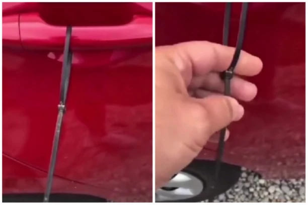 3 JUTRA ZAREDOM NALAZIO VEZICU NA AUTOMOBILU! Kada je saznao šta to znači poslao je uznemirujuće upozorenje! (VIDEO)