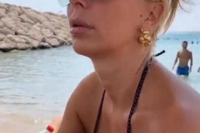 Lidija Ocokoljić u kupaćem kostimu