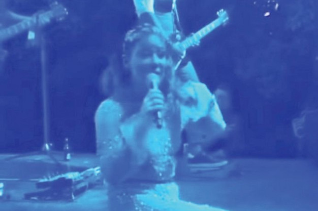 Ana Nikolić na nastupu u Požarevcu