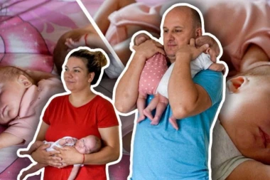 U GOSTIMA KOD NAJSLAĐIH ČETVORKI U SRBIJI: Četiri meseca "ludog" života iz maminog i tatinog ugla (FOTO, VIDEO)