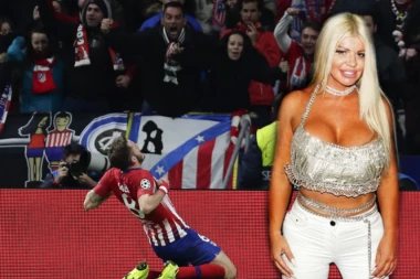 Za Darom ODLEPIO španski fudbaler! Pevačicu MUVA 21 godinu MLAĐI igrač Atletiko Madrida, POLUDEO za njom!